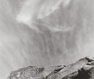 Petroglyph Panel and Clouds, Santa Fe River Canyon